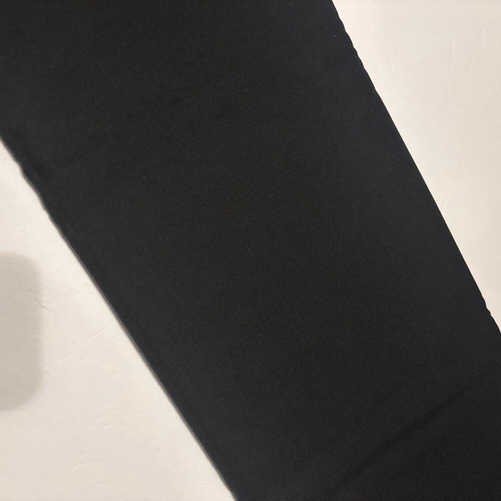 3 Yds Lord Wellington Super 100's Black Wool Suiting Fabric 60" England